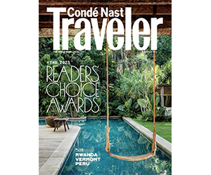 Free 1-Year Subscription to Condé Nast Traveler Magazine
