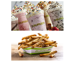 Free Fresh-Cut Fries & Birthday Shake at BurgerFi