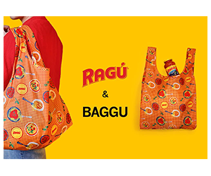 Win a RAGÚ x BAGGU Tote Bag in the Fooji Sweepstakes!