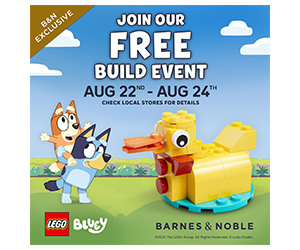 Free LEGO® Bluey Build Event at Barnes & Noble!