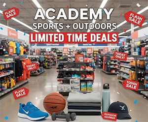 Academy Sports + Outdoors Limited Time Deals: Up to 80% Off Clearance, $100 Off Gas Grills & More