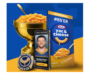 Free Kraft Mac & Cheese + Enter Draft Kraft Sweepstakes
