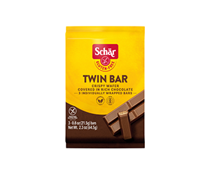 Free Gluten-Free Twin Bar by Schär - Sweet Snack Made Simple
