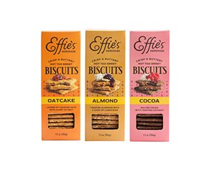 Free Lightly Sweet Biscuits by Effie’s Homemade - A perfectly crisp and buttery snack
