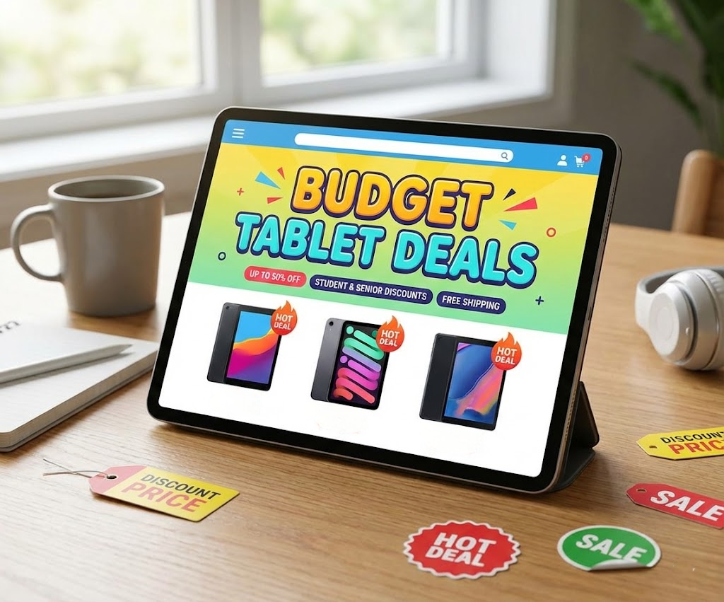 Budget Tablet Deals Save 30-50% on Everyday Tech