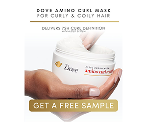 Free Dove Amino Curl Repair Mask Sample - Sign Up Today!