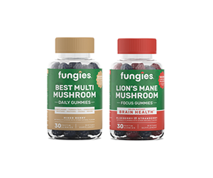 Free Vegan Mushroom Gummies by Fungies - Up to $9.97 Value!
