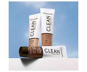 Free Covergirl Clean Invisible Foundation - Your Skin, Only Better!
