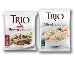 Free TRIO Alfredo Sauce or Brown Gravy Samples – From Nestlé Professional!

