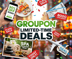 Groupon Limited Time Deals: 75% Off BJ’s Wholesale Club Membership, 74% Off Roses Luxury & More
