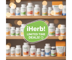 iHerb Deals: Up to 65% Off Holiday Specials, 20% Off 1st Order & More