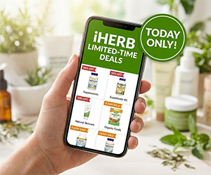 iHerb Limited Time Deals: 20% Off Brand Favorites, 20% Off First Order & More