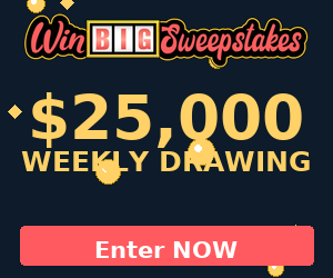Win $25,000 Weekly Drawing - Your Chance to Cash In!