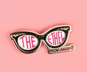 Free Ethel Lapel Pin
