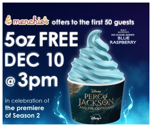 Free 5oz Frozen Yogurt at Menchie’s