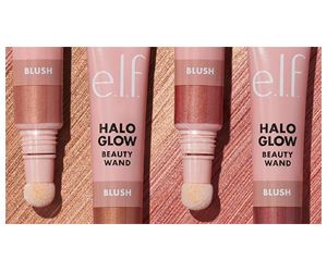 Free e.l.f. Halo Glow Blush Beauty Wand Sample
