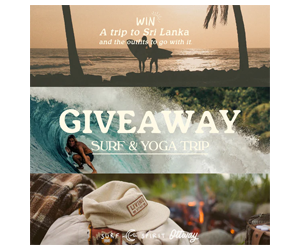 Win a Surf & Yoga Retreat in Sri Lanka