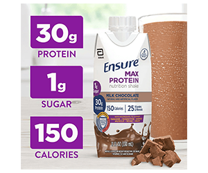 Free Ensure Max Protein Shake at Kroger