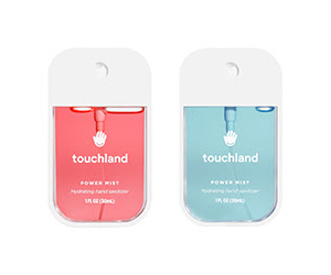 Free Touchland Power Mist Hydrating Hand Sanitizer