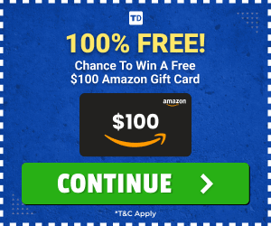 Free $100 Amazon Gift Card