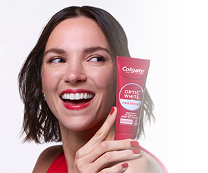 Free Colgate Optic White Toothpaste & Toothbrush Sample