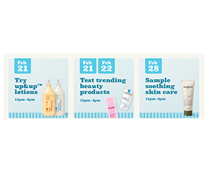 Free Target In-Store Beauty Samples And Giveaways