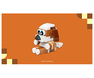 Free LEGO Puppy Make-And-Take Build At LEGO Stores
