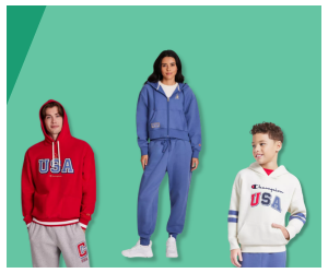 Free $25 Champion x Team USA Clothing Credit
