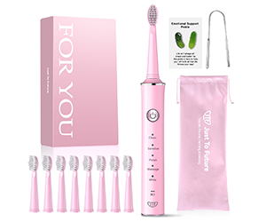 JTF Sonic Electric Toothbrush for $14.99 – Save $14.99
