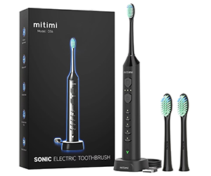 Mitimi D36 Sonic Electric Toothbrush at Walmart for $9.99 - Save $2.80
