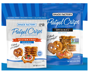 Free Snack Factory Pretzel Crisps Bag