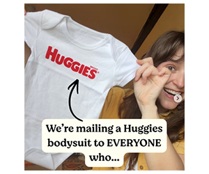 Free Huggies Bodysuit