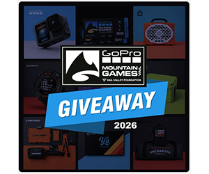 Win Over $3,000 in GoPro Mountain Games Prizes