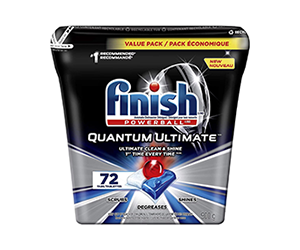 Free Finish Ultimate Quantum Dishwasher Pods Sample