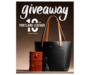 Win a Portland Leather Bag of Your Choice + 4 Surprise Leather Goods