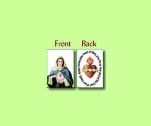 Free Blessed Green Scapular Kit 

