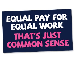 Free "Equal Pay" Sticker
