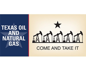 Free "Texas Oil And Natural Gas" Sticker
