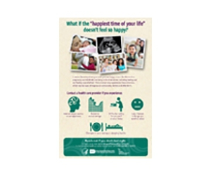 Free Moms' Mental Health Matters Poster
