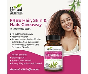 Free Hair, Skin And Nails Capsules From Herbal Goodness
